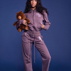 Women's Purple sweat set